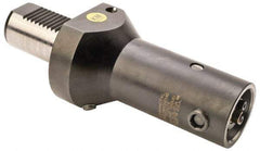 Kennametal - Right Hand Cut, KM63 Modular Connection, Adapter/Mount Lathe Modular Clamping Unit - 59.99mm Square Shank Diam, 10" OAL, Through Coolant, Series RCMI-VDI Axial - Exact Industrial Supply