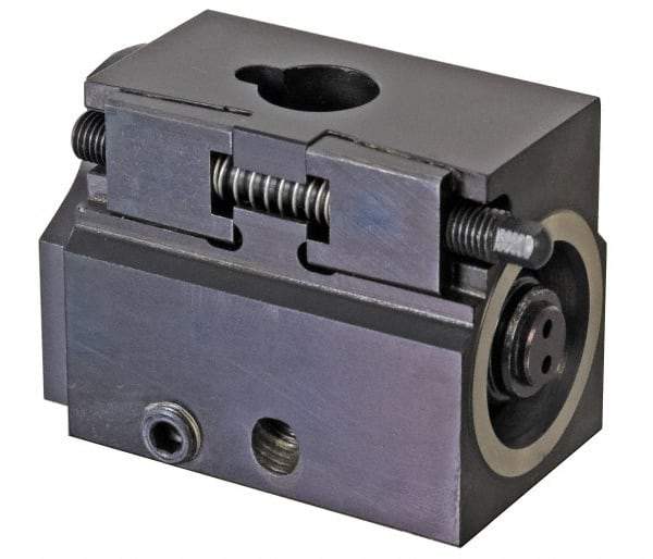 Kennametal - Right Hand Cut, KM50 Modular Connection, Square Shank Lathe Modular Clamping Unit - 2.756" Square Shank Length, 2" Square Shank Width, 4.032" OAL, Through Coolant, Series CL2S Square Shank - Exact Industrial Supply