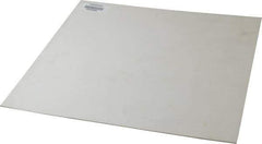 Made in USA - 12" Long, 12" Wide, 1/16" Thick, Silicone Rubber Foam Sheet - 50 to 60 Durometer, White, -20 to 500°F, 640 psi Tensile Strength, Plain Backing, Stock Length - Benchmark Tooling