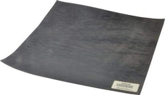 Made in USA - 12" Long, 12" Wide, 1/16" Thick, Buna-N Rubber Foam Sheet - 45 to 55 Durometer, Black, -20 to 180°F, 2,500 psi Tensile Strength, Adhesive Backing, Stock Length - Benchmark Tooling