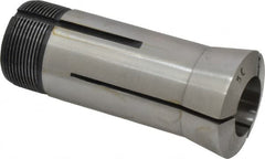 Interstate - 15/16 Inch 5C Round Collet - 3.28" Overall Length, 1.041-24 Internal Thread Size, Steel, 0.0005 Inch TIR - Exact Industrial Supply