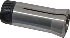 Interstate - 63/64 Inch 5C Round Collet - 3.28" Overall Length, 1.041-24 Internal Thread Size, Steel, 0.0005 Inch TIR - Exact Industrial Supply