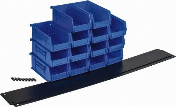 Big Bear Enterprises - 2 Organizer Racks and 14 Plastic Bins - Benchmark Tooling