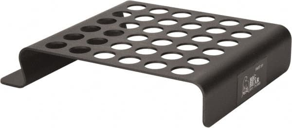 Big Bear Enterprises - 36 Hole NC/CNC Collet Storage Rack - Benchmark Tooling