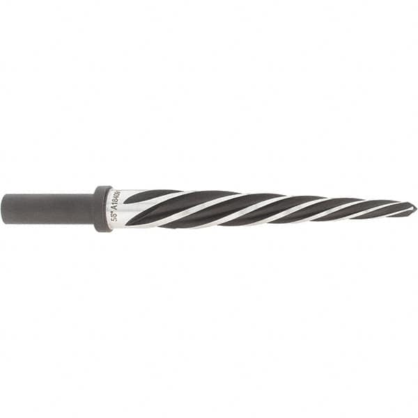 Alvord Polk - 5/8" Reamer Diam, 1/2" Diam Straight Shank, 4-7/8" Flute, Construction Reamer - Benchmark Tooling