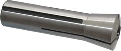 Interstate - 1/2 Inch Steel R8 Collet - 7/16-20 Drawbar Thread, 0.0007 Inch TIR - Exact Industrial Supply