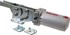 De-Sta-Co - 390 Lb Inner Hold Capacity, Horiz Mount, Air Power Hold-Down Toggle Clamp - 1/8 NPT Port, 145 Max psi, 90° Bar Opening, 39.62mm Height Under Bar - Benchmark Tooling