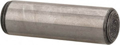 Value Collection - 5/16" Diam x 1" Pin Length Alloy Steel Oversized Dowel Pin - C 50-58 Hardness, 20,000 Lb Breaking Strength, 1 Beveled & 1 Rounded End - Benchmark Tooling