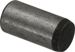 Value Collection - 3/8" Diam x 3/4" Pin Length Alloy Steel Oversized Dowel Pin - C 50-58 Hardness, 28,700 Lb Breaking Strength, 1 Beveled & 1 Rounded End - Benchmark Tooling