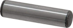 Value Collection - 3/8" Diam x 1-1/2" Pin Length Alloy Steel Oversized Dowel Pin - C 50-58 Hardness, 28,700 Lb Breaking Strength, 1 Beveled & 1 Rounded End - Benchmark Tooling