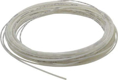 Coilhose Pneumatics - 3/32" ID x 1/8" OD, 100' Long, Nylon Tube - Natural, 225 Max psi, -60 to 200°F - Benchmark Tooling