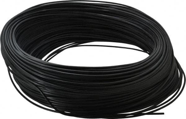 Coilhose Pneumatics - 0.093" ID x 1/8" OD, 500' Long, Nylon Tube - Black, 225 Max psi, -60 to 200°F - Benchmark Tooling