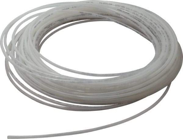 Coilhose Pneumatics - 0.106" ID x 5/32" OD, 100' Long, Polyethylene Tube - Natural, 166 Max psi, -60 to 200°F - Benchmark Tooling