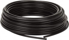 Coilhose Pneumatics - 0.17" ID x 1/4" OD, 100' Long, Polyethylene Tube - Black, 173 Max psi, -60 to 200°F - Benchmark Tooling