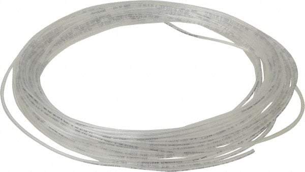 Coilhose Pneumatics - 1/16" ID x 1/8" OD, 50' Long, Polyurethane Tube - Clear, 233 Max psi, -60 to 200°F - Benchmark Tooling