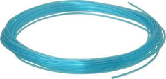 Coilhose Pneumatics - 1/16" ID x 1/8" OD, 50' Long, Polyurethane Tube - Trans Blue, 233 Max psi, -60 to 200°F - Benchmark Tooling