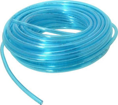 Coilhose Pneumatics - 1/4" ID x 3/8" OD, 100' Long, Polyurethane Tube - Trans Blue, 147 Max psi, -60 to 200°F - Benchmark Tooling