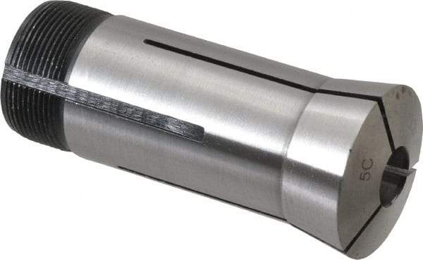Interstate - 12 mm 5C Round Collet - 1.047-24 Internal Thread Size, Steel - Exact Industrial Supply