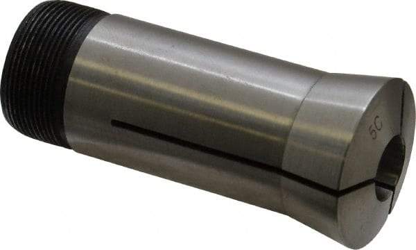 Interstate - 14 mm 5C Round Collet - 1.047-24 Internal Thread Size, Steel - Exact Industrial Supply