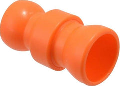 Loc-Line - 2 Piece, 1/2" ID Coolant Hose In-Line Valve - Female to Ball Connection, Acetal Copolymer Body, Unthreaded, Use with Loc-Line Modular Hose Systems - Benchmark Tooling