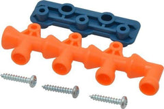 Loc-Line - 1/4" Hose Inside Diam, Coolant Hose Manifold - For Use with Loc-Line Modular Hose System and Shields, 8 Pieces - Benchmark Tooling