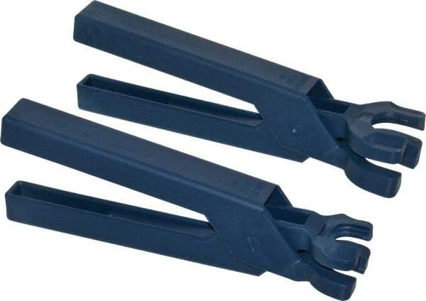 Loc-Line - 1/4" Hose Inside Diam, Coolant Hose Hose Assembly Pliers - For Use with 1/4" Loc-Line Modular Hose System, 2 Pieces, Includes 1/4 and 1/2" Pliers - Benchmark Tooling