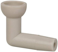 Cedarberg - 1/4" Hose Inside Diam x 1/4" (End 1), 1/8" (End 2) Nozzle Diam, Coolant Hose Nozzle - For Use with Snap-Loc Modular Hose System, 2 Pieces - Benchmark Tooling