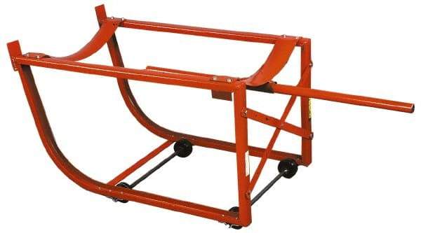 Wesco Industrial Products - 600 Lb Load Capacity, Tilting Drum Cradle - 19-1/2" Wide x 15" High - Benchmark Tooling