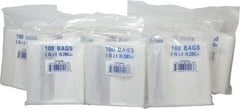 Value Collection - 5 x 8", 2 mil Self-Seal Polybags - Regular-Duty with White Marking Block - Benchmark Tooling