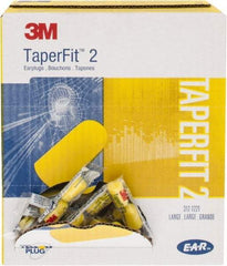 3M - Disposable, Uncorded, 32 dB Earplugs - Yellow, 200 Pairs - Benchmark Tooling