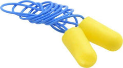 3M - Disposable, Corded, 32 dB Earplugs - Yellow, 200 Pairs - Benchmark Tooling