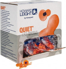 Howard Leight - Reusable, Uncorded, 26 dB, Taper Flare Earplugs - Orange, 100 Pairs - Benchmark Tooling