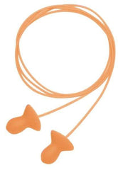 Howard Leight - Reusable, Corded, 26 dB, Taper Flare Earplugs - Orange, 50 Pairs - Benchmark Tooling