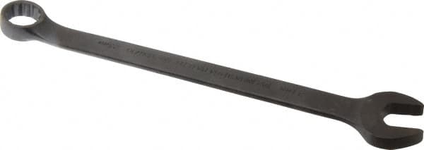 Proto - 23mm 12 Point Combination Wrench - 15° Offset Angle, 12-7/8" OAL, Steel, Black Finish - Benchmark Tooling