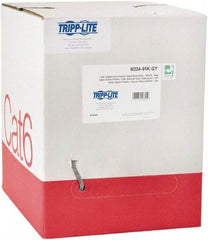 Tripp-Lite - Cat6, 24 AWG, 8 Wires, 550 MHz, Unshielded Network & Ethernet Cable - Gray, PVC, 1,000' OAL - Benchmark Tooling