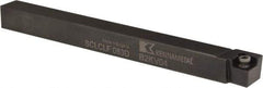 Kennametal - SCLC, Left Hand Cut, 5° Lead Angle, 1/2" Shank Height x 1/2" Shank Width, Neutral Rake Indexable Turning Toolholder - 6" OAL, CC..32.5. Insert Compatibility, Series Screw-On - Benchmark Tooling