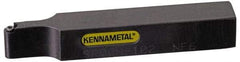 Kennametal - SROC, Neutral Cut, 0° Lead Angle, 1-1/4" Shank Height x 1-1/4" Shank Width, Neutral Rake Indexable Turning Toolholder - 6" OAL, RC..32.5. Insert Compatibility, Series Screw-On - Benchmark Tooling