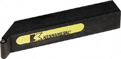 Kennametal - SRGC, Right Hand Cut, 16mm Shank Height x 16mm Shank Width, Neutral Rake Indexable Turning Toolholder - 100mm OAL, RC..10T3M0 Insert Compatibility, Series Screw-On - Benchmark Tooling