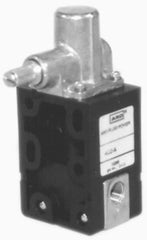 ARO/Ingersoll-Rand - 0.195 CV Rate & 7.5 CFM 3 Way Air Valve - One-Way Counterclockwise, Spring Return, 150 Max psi - Benchmark Tooling