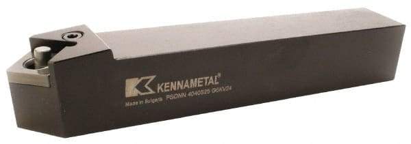 Kennametal - PSDN, Neutral Cut, 0° Lead Angle, 32mm Shank Height x 32mm Shank Width, Negative Rake Indexable Turning Toolholder - 170mm OAL, SN..1906.. Insert Compatibility, Series Kenlever - Benchmark Tooling