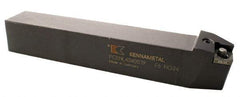 Kennametal - PCBN, Right Hand Cut, 5° Lead Angle, 25mm Shank Height x 25mm Shank Width, Negative Rake Indexable Turning Toolholder - 150mm OAL, CN..1204.. Insert Compatibility, Series Kenlever - Benchmark Tooling