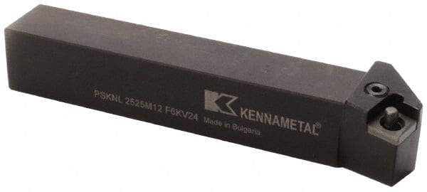 Kennametal - PSKN, Right Hand Cut, 0° Lead Angle, 32mm Shank Height x 32mm Shank Width, Negative Rake Indexable Turning Toolholder - 170mm OAL, SN..1906.. Insert Compatibility, Series Kendex - Benchmark Tooling