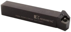 Kennametal - PSKN, Left Hand Cut, 0° Lead Angle, 25mm Shank Height x 25mm Shank Width, Negative Rake Indexable Turning Toolholder - 150mm OAL, SN..1204.. Insert Compatibility, Series Kendex - Benchmark Tooling