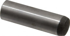 Value Collection - 10mm Diam x 35mm Pin Length Alloy Steel Standard Dowel Pin - C 58-62 Hardness, 37,100 Lb Breaking Strength, 1 Rounded End - Benchmark Tooling