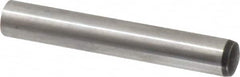 Value Collection - 12mm Diam x 80mm Pin Length Alloy Steel Standard Dowel Pin - C 58-62 Hardness, 53,400 Lb Breaking Strength, 1 Rounded End - Benchmark Tooling