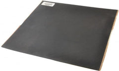 Made in USA - 12" Long, 12" Wide, 1/16" Thick, Neoprene Rubber Foam Sheet - 45 to 55 Durometer, Black, -20 to 170°F, 2,500 psi Tensile Strength, Adhesive Backing, Stock Length - Benchmark Tooling
