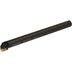 Tool-Flo - A-FLSR, Internal, Right Hand, 0.29" Max Depth of Cut, Indexable Grooving Tool Holder - FLFD-3RI Insert Compatibility, 1" Shank Width, 12" OAL, Through Coolant - Benchmark Tooling
