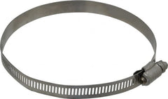 IDEAL TRIDON - SAE Size 72, 3 to 5" Diam, Stainless Steel Worm Drive Clamp - 1/2" Wide, Material Grade 201/305, Series 620 - Benchmark Tooling