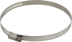 IDEAL TRIDON - SAE Size 88, 4-1/16 to 6" Diam, Stainless Steel Worm Drive Clamp - 1/2" Wide, Material Grade 201/305, Series 620 - Benchmark Tooling