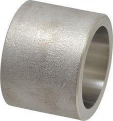 Merit Brass - 1-1/2" Grade 304 Stainless Steel Pipe Coupling - Socket Weld x Socket Weld End Connections, 3,000 psi - Benchmark Tooling